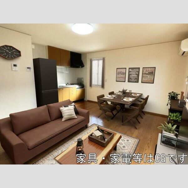 居室・リビング (LDK ※イメージ図です・家具は配置しません)