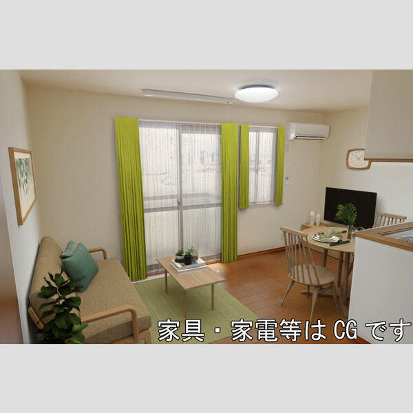 居室・リビング (リビング　※イメージ図です・家具は配置しません)