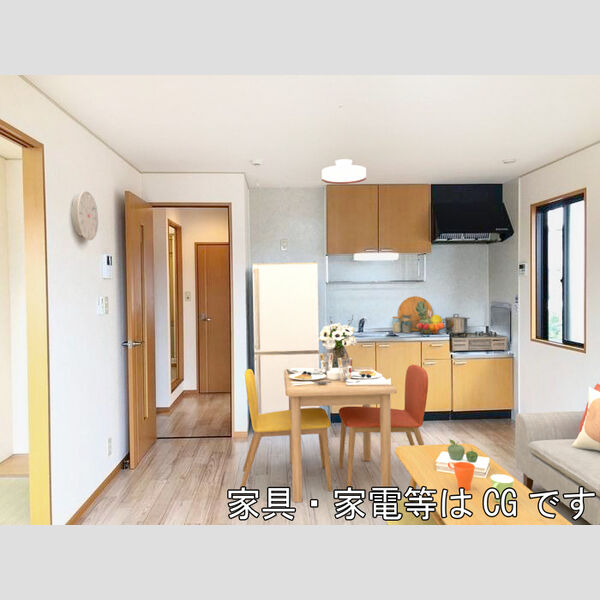 居室・リビング (LDK　※イメージ図です・家具は配置しません)