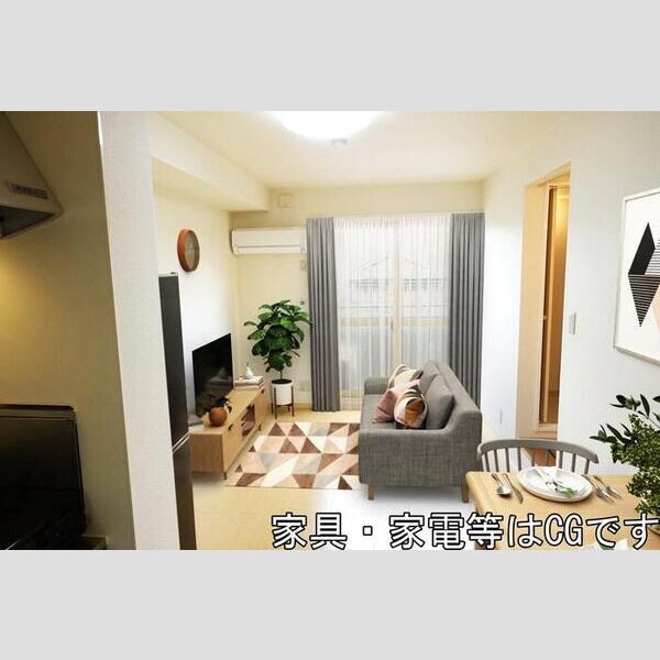 居室・リビング (ダイニング　※イメージ図です・家具は配置しません)