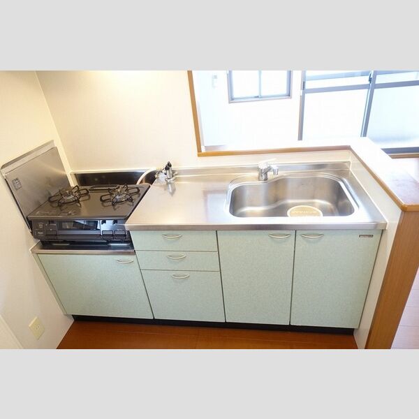 キッチン (キッチン(2口ガスコンログリル付き))