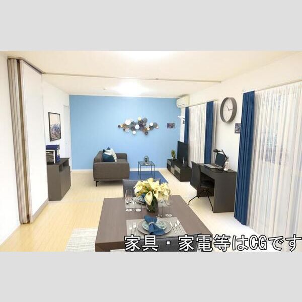 居室・リビング (リビング　※イメージ図です・家具は配置しません)