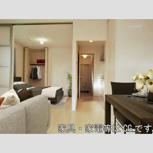 居室・リビング (LDK　※イメージ図です・家具は配置しません)