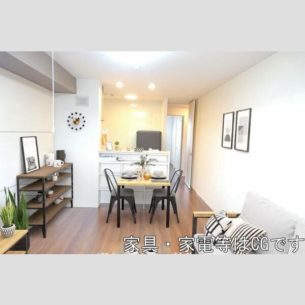 居室・リビング (リビング　※イメージ図です・家具は配置しません)