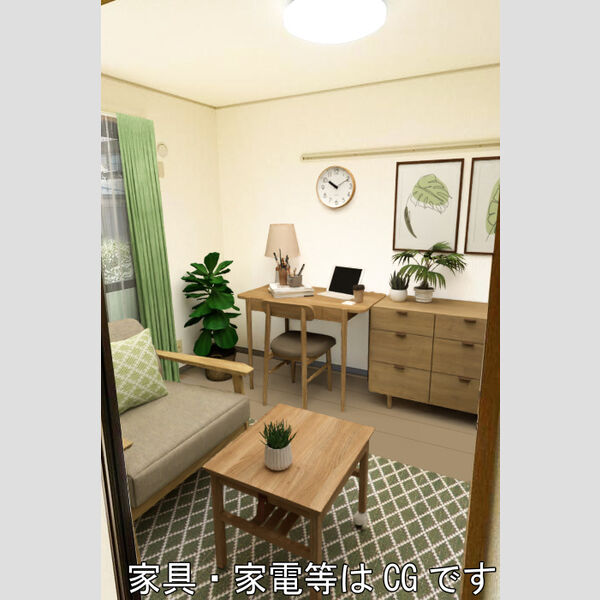 居室・リビング (南洋室　※イメージ図です・家具は配置しません)