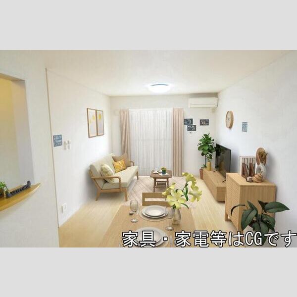 居室・リビング (リビング　※イメージ図です・家具は配置しません)