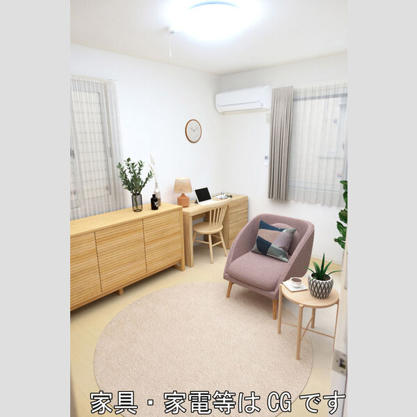 居室・リビング (北西洋室　※イメージ図です・家具は配置しません)