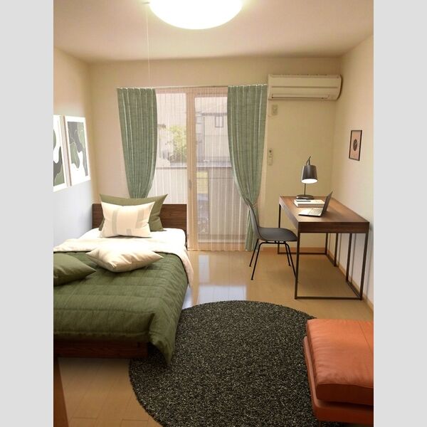 居室・リビング (家具/家電はCGです)