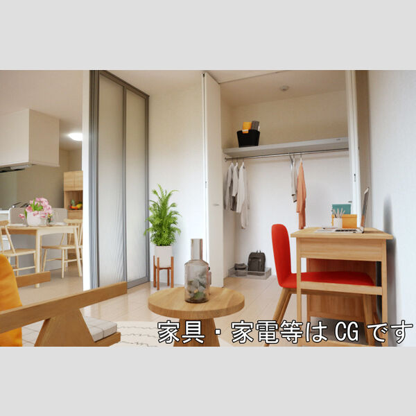 居室・リビング (洋室 ※イメージ図です・家具は配置しません)