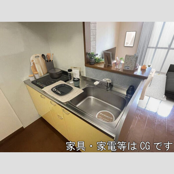 キッチン (キッチン ※イメージ図です・家具は配置しません)