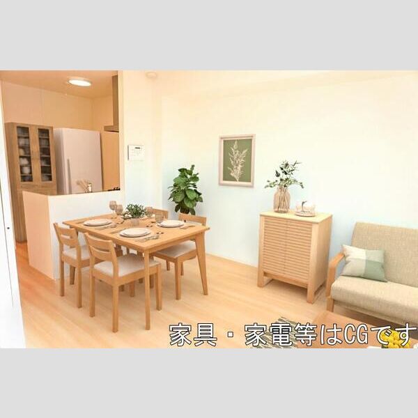 居室・リビング (LDK　※イメージ図です・家具は配置しません)