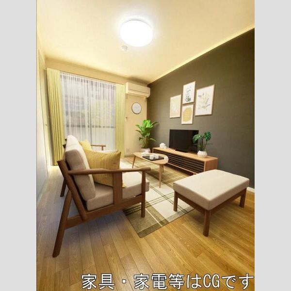 居室・リビング (リビング　※イメージ図です・家具は配置しません)