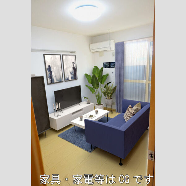 居室・リビング (西洋室　※イメージ図です・家具は配置しません)