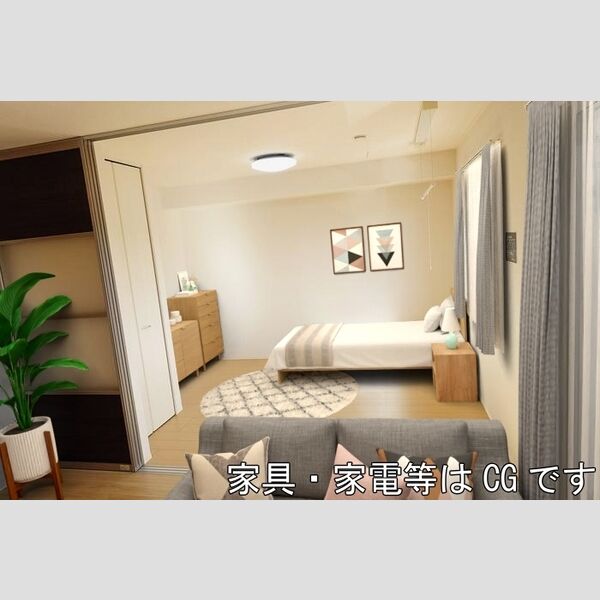 その他 (5.6帖洋室　※イメージです・家具は配置しません)