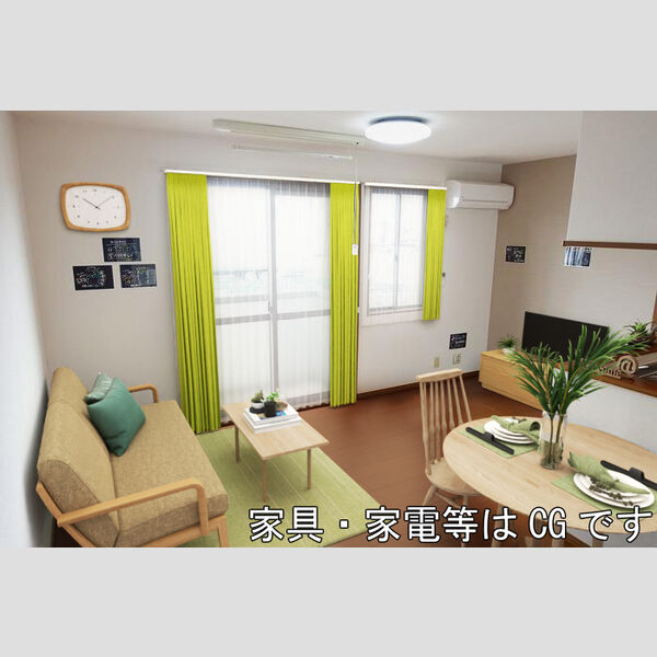 居室・リビング (リビング　※イメージ図です・家具は配置しません)