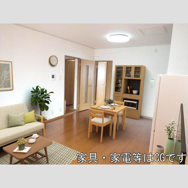 居室・リビング (LDK　※イメージ図です・家具は配置しません)