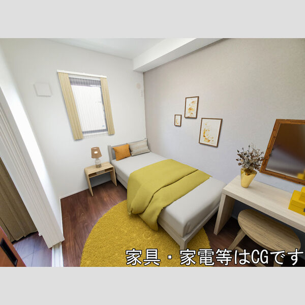 居室・リビング (家具‧家電はCGです)