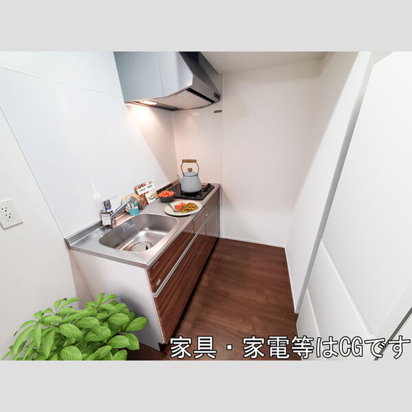 居室・リビング (家具‧家電はCGです)