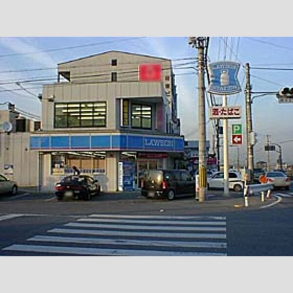 現地周辺 (コンビニ(ローソン精華祝園店)…約500m(徒歩7分))