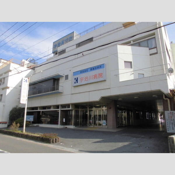 現地周辺 (宇治川病院　約304m)