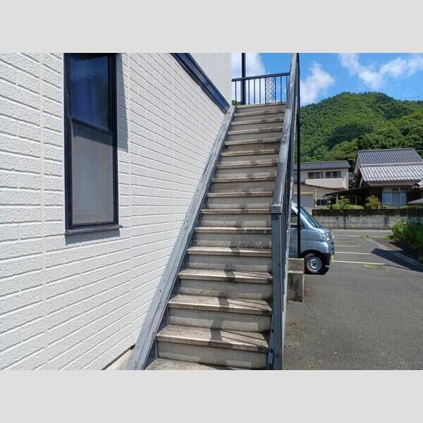 現地周辺 (階段)