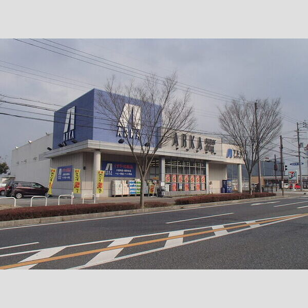 現地周辺 (くすりのスーパーアルカ篠山店)