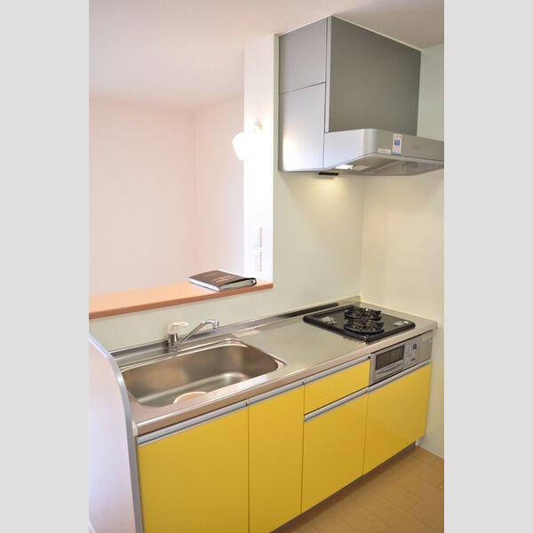 キッチン (システムキッチン・2口ガスコンログリル付き)