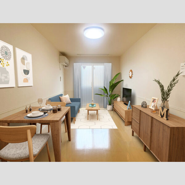 居室・リビング (※内観画像の家具はCGです。部屋には付随しません。)
