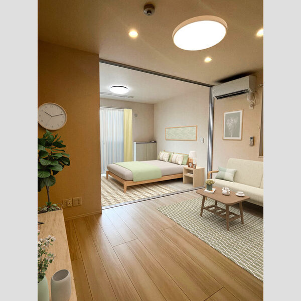 居室・リビング (※内観画像の家具はCGです。部屋には付随しません。)