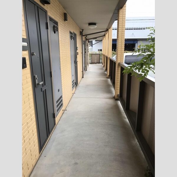現地周辺 (廊下)