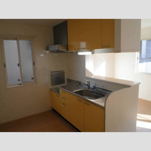 居室・リビング (リビングタウンくにみB棟102システムキッチン)