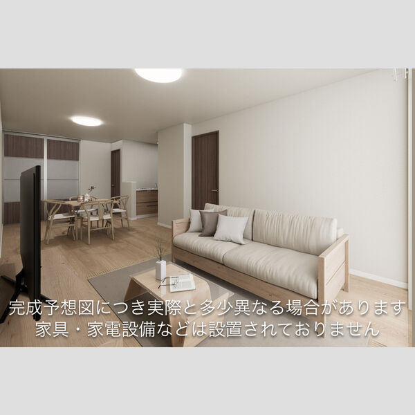 居室・リビング (LDK(内観パース))