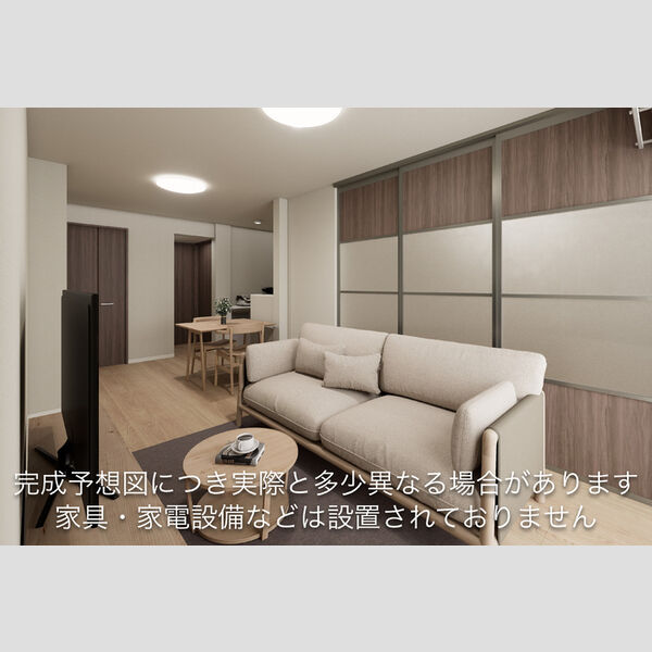 居室・リビング (LDK(内観パース))