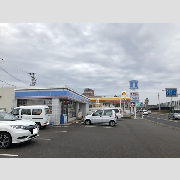 現地周辺 (ローソン 南部町北道店(2km))