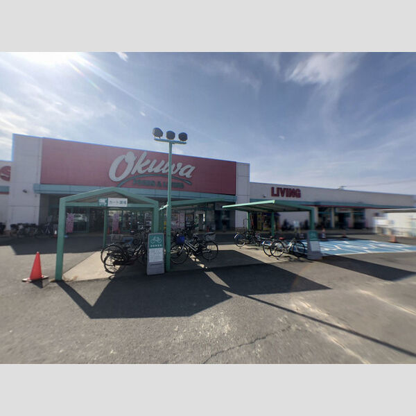 現地周辺 (スーパーオークワ)