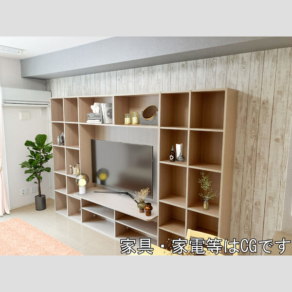 居室・リビング (家具・家電等はCGです)