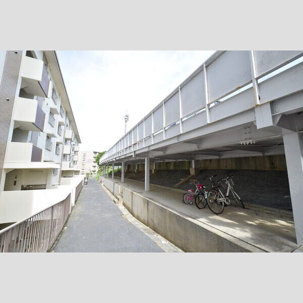 現地周辺 (敷地内通路)