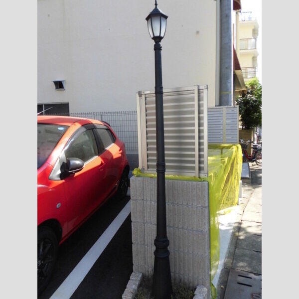 現地周辺 (専用ゴミステーション)