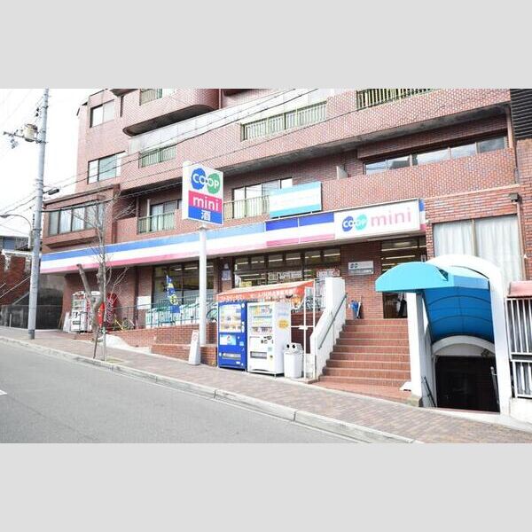 現地周辺 (コープミニ須磨寺(284m))