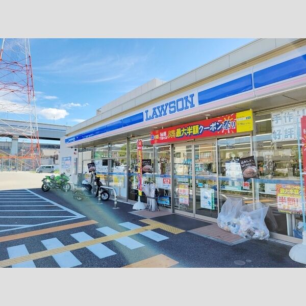 現地周辺 (ローソン)