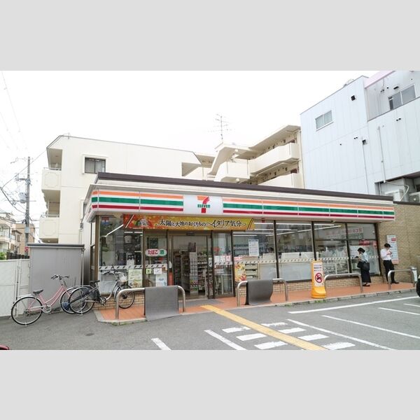 現地周辺 (セブンイレブン阪急塚口駅南店 徒歩2分(90メートル))