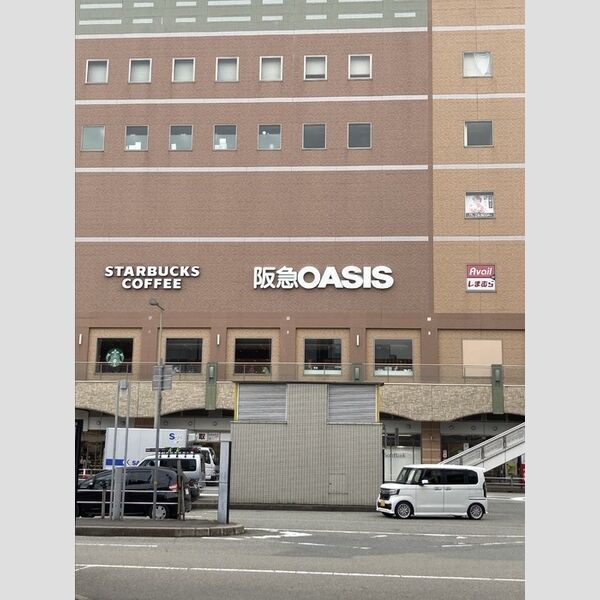 現地周辺 (阪急OASIS三田駅前店　555m徒歩7分)