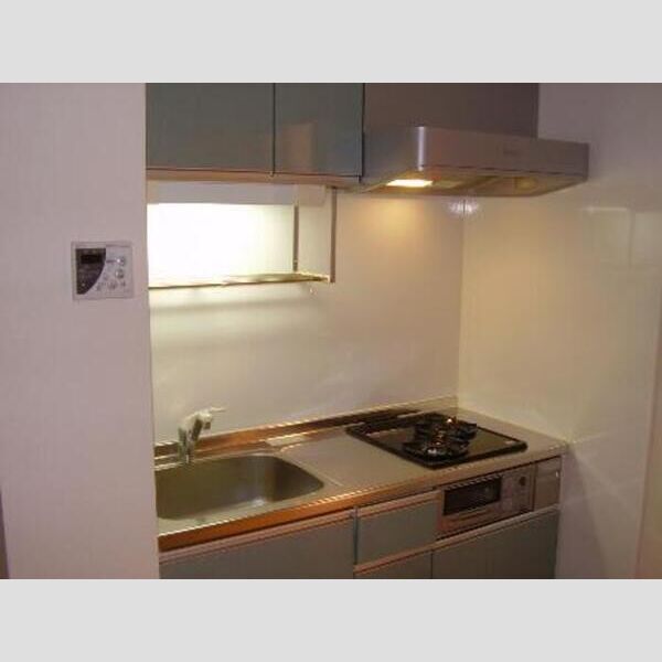 キッチン (キッチン設備(2口ガスコンロ・グリル、ビルトイン))