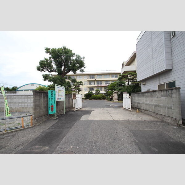 現地周辺 (岡山市立石井小学校　823m)