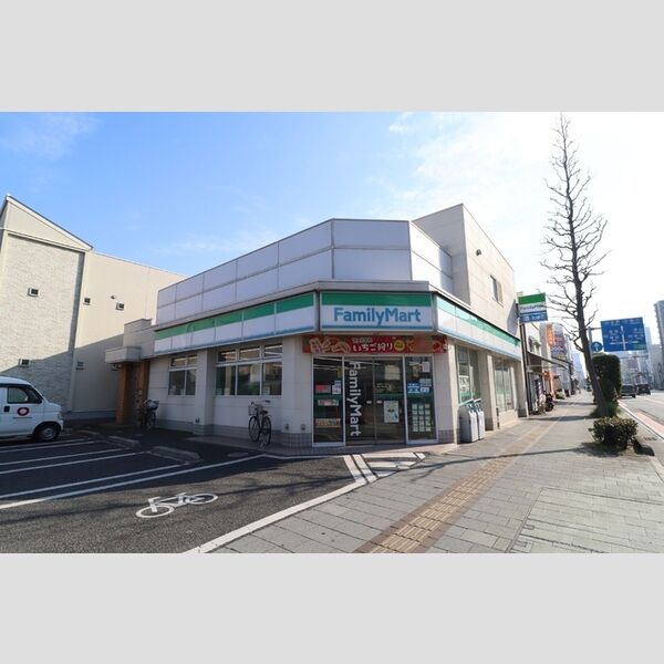 現地周辺 (ファミリーマート 岡山番町店)