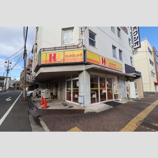 現地周辺 (ほっかほっか亭岡山医大前店)