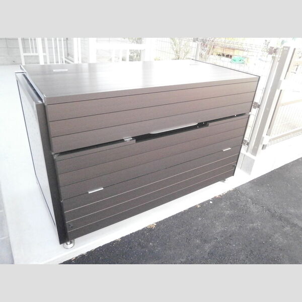 現地周辺 (ゴミステーション)