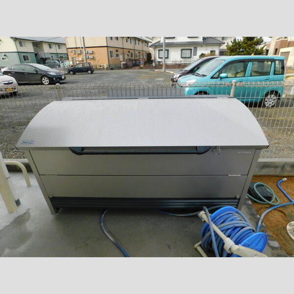 現地周辺 (ゴミステーション)