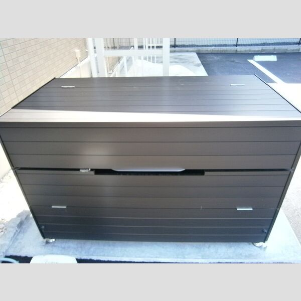 現地周辺 (ゴミステーション)