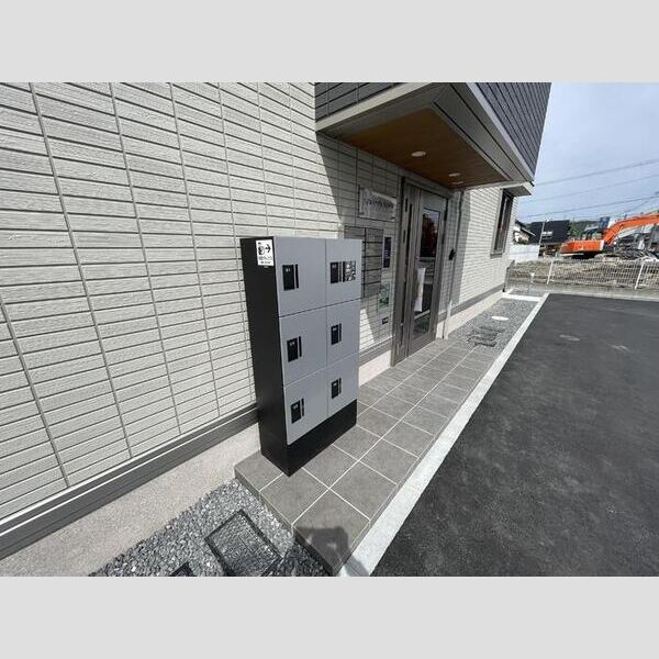 現地周辺 (ゴミステーション)